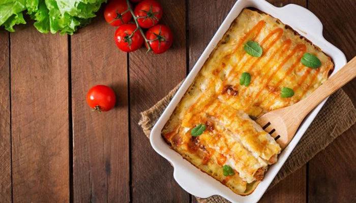 CANNELONI ALLA ROSSINI MED PEBER OG MUSKATNØD