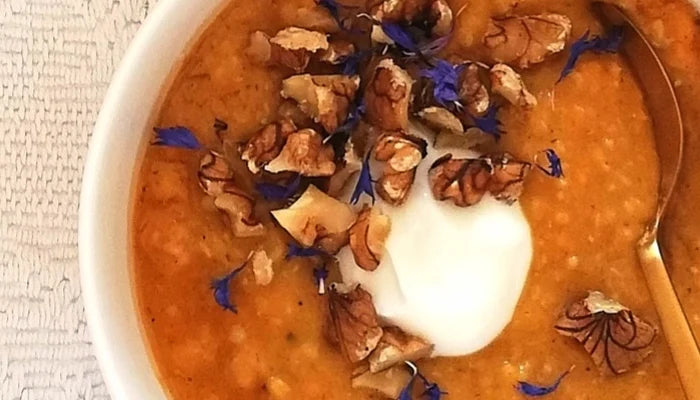 GRÆSKARGRØD MED PUMPKIN SPICE OG ASA DRYS