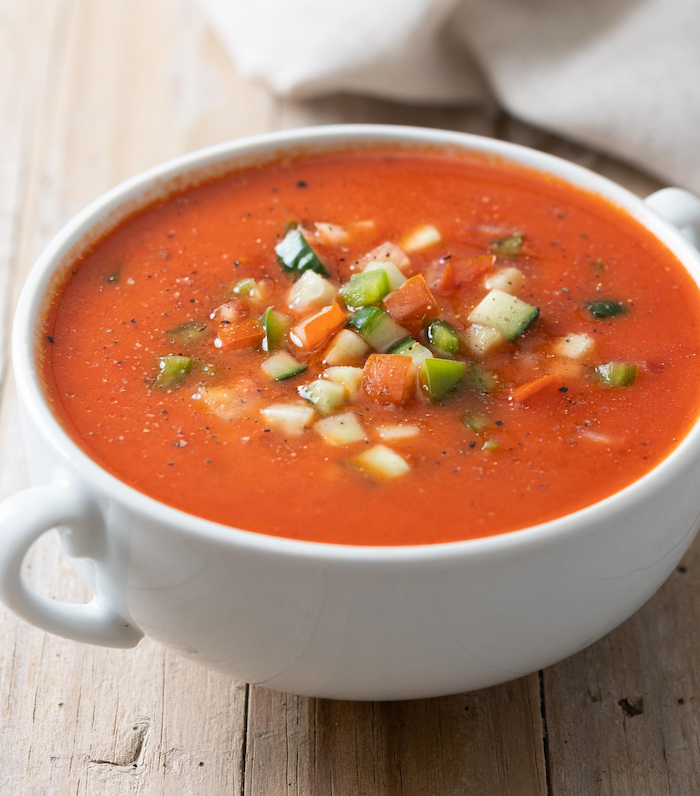 GAZPACHO ANDALUZ MED SPIDSKOMMEN
