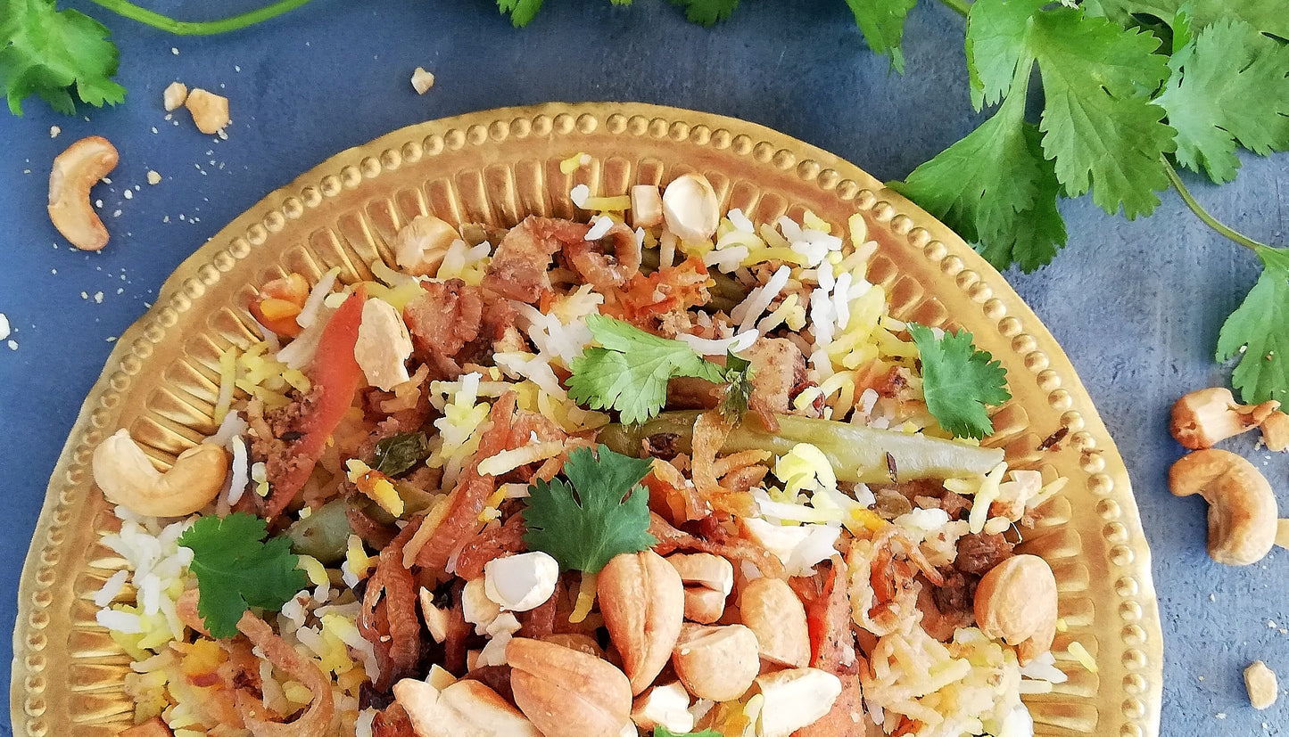BIRYANI MED GRØNSAGER