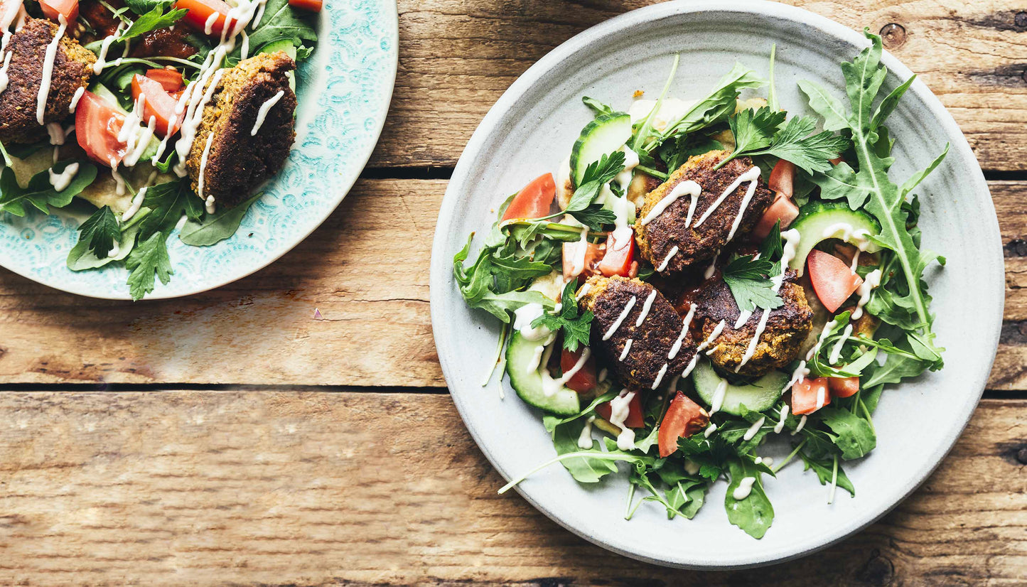PANDEBRØD MED FALAFLER