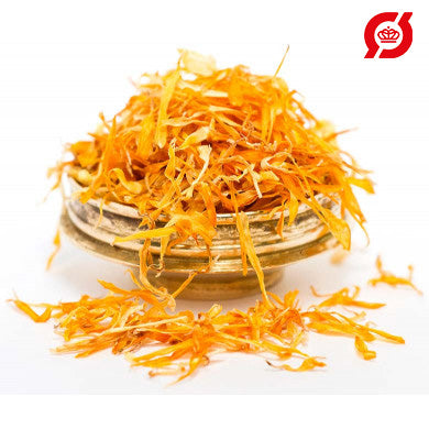 Morgenfrueblomst (Marigold flower), hel